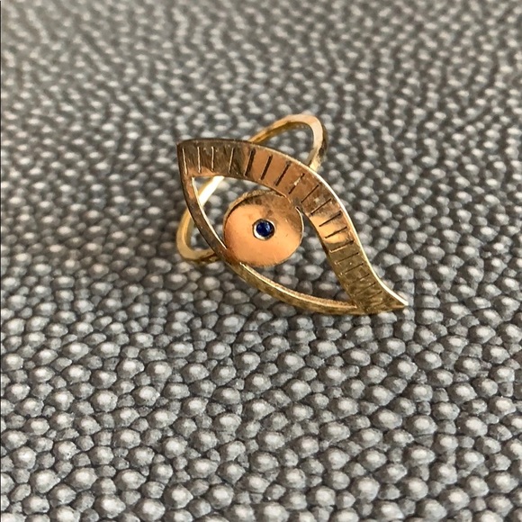 Jennifer Zeuner evil eye ring - Picture 1 of 2